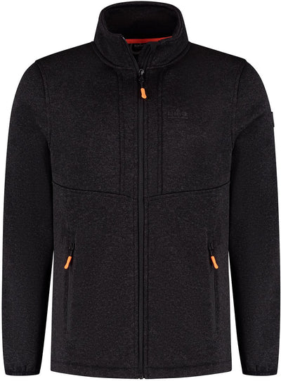 Kjelvik outdoorvest brad zwart