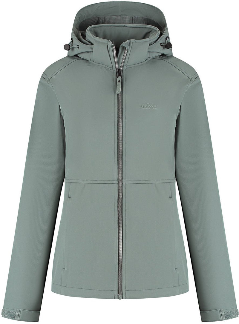 Kjelvik outdoorjas marlien balsam groen