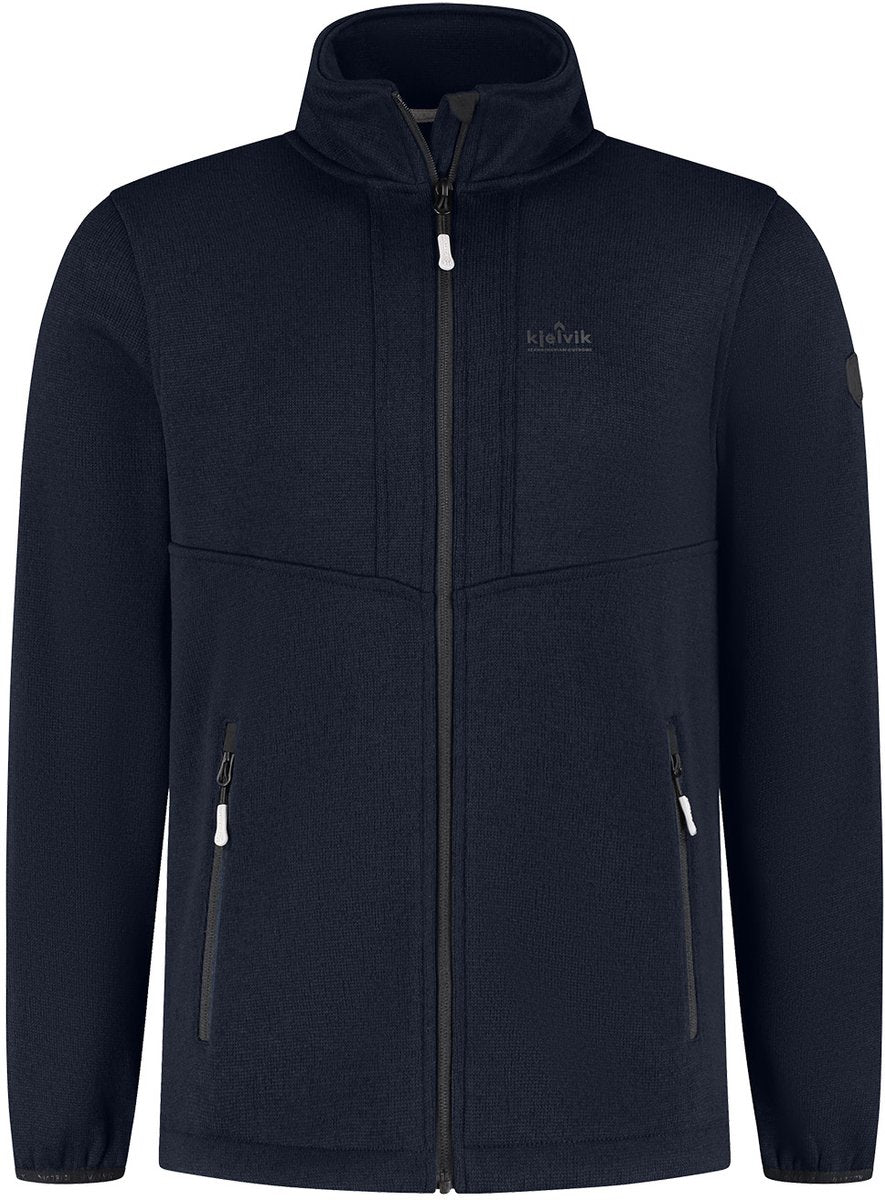 Kjelvik outdoorvest brad donkerblauw