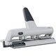 Leitz heavy duty akto multi perforator - 3-gaats us, 4-gaats - perforeert tot 30 vel - voor mappen en ringbanden - zilver