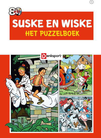 Suske en wiske denksport – het puzzelboek