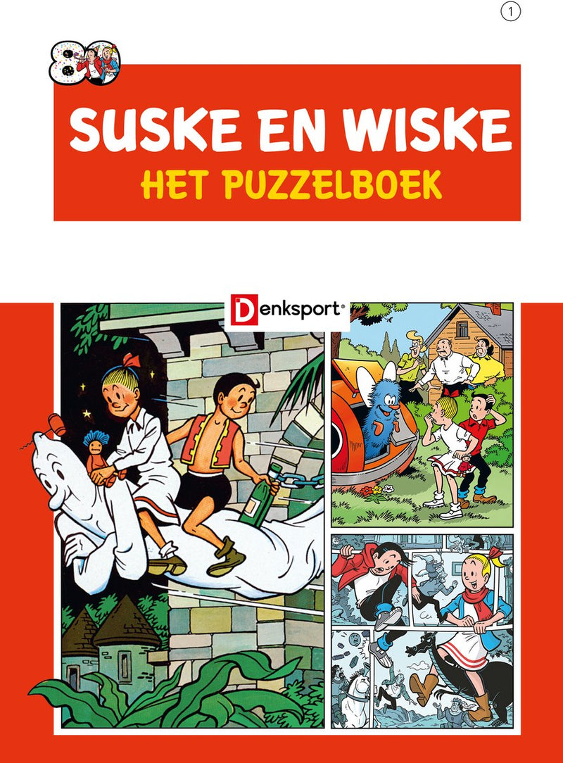 Suske en wiske denksport – het puzzelboek