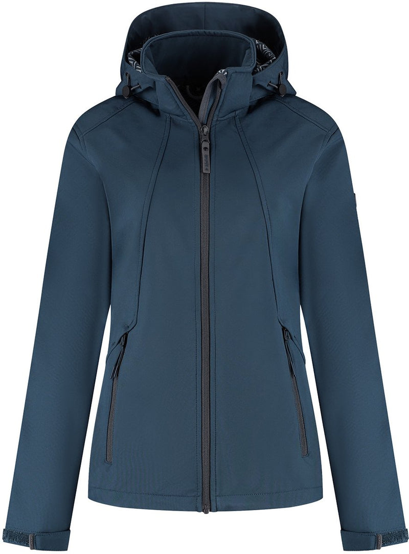 Kjelvik outdoorjas cleo donkerblauw 36
