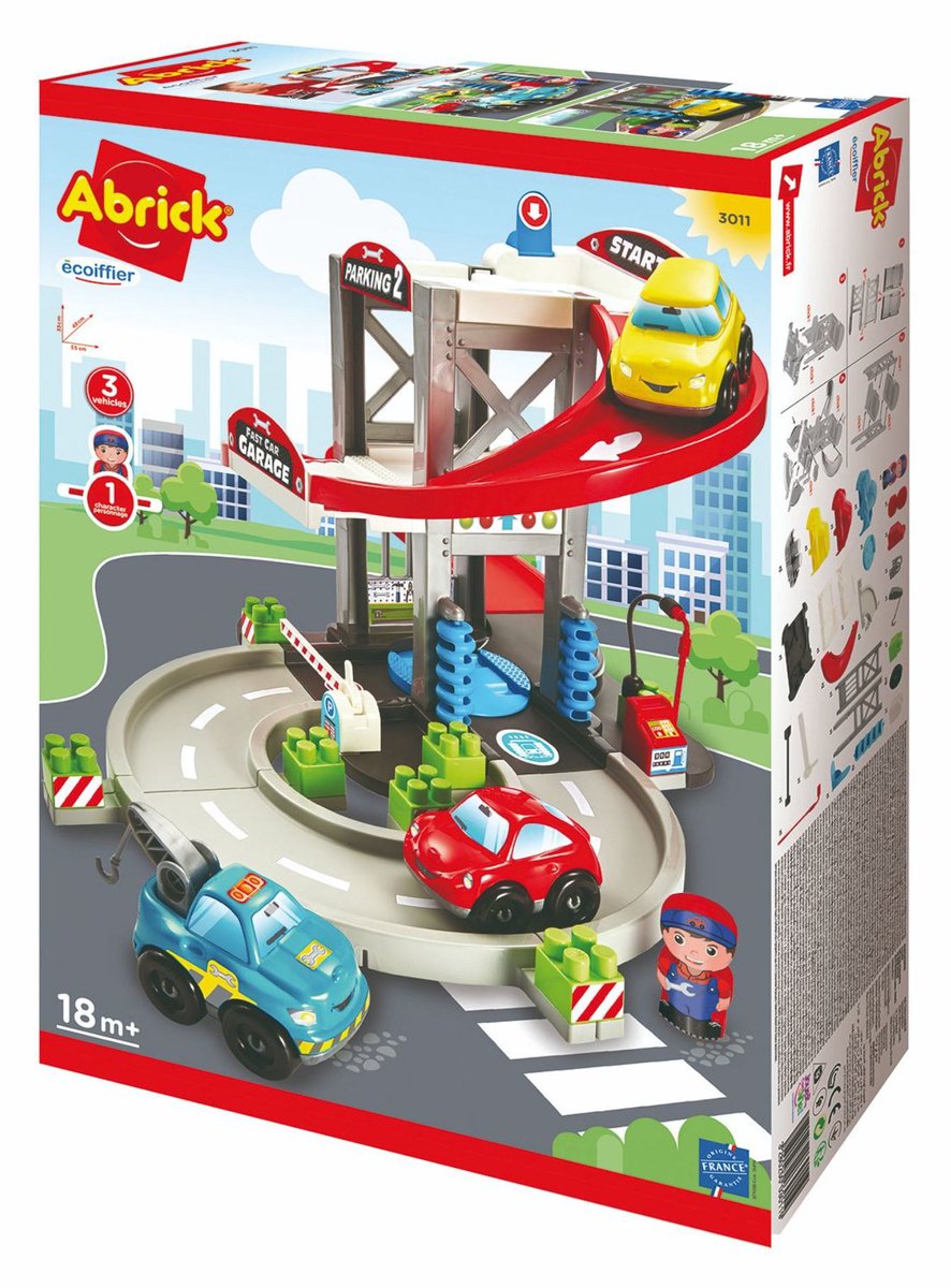 Abrick ecoiffier garage