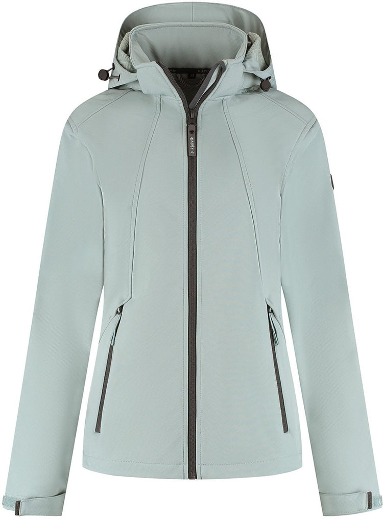 Kjelvik outdoorjas cleo blauw