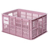 Basil fietskrat S - klein - 17.5 liter - roze