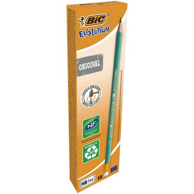 Bic potlood ecolutions evolution hb grijs