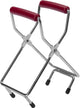 Westmark glastang voor weckpotten met diameter tot 18 cm, verchroomd staal kunststof, zilver rood, 10532270