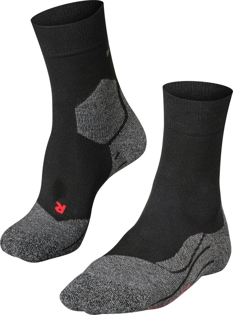 Falke ru3 anti-blaar lyocell functioneel materiaal hardloopsokken heren zwart - maat 49-50