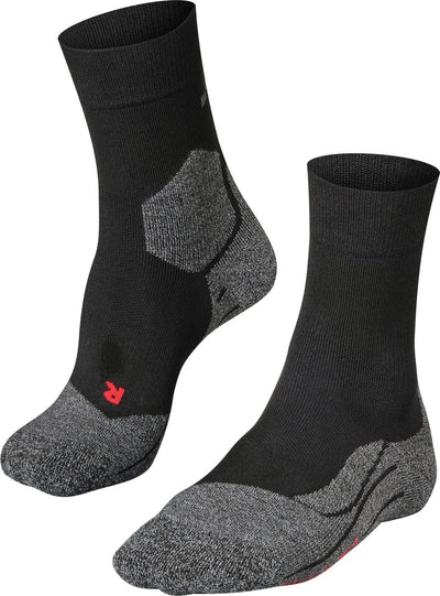 Falke ru3 anti-blaar lyocell functioneel materiaal hardloopsokken heren zwart - maat 42-43