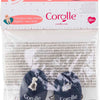 Corolle babypop slippers marineblauw - poppenkleding 30cm.