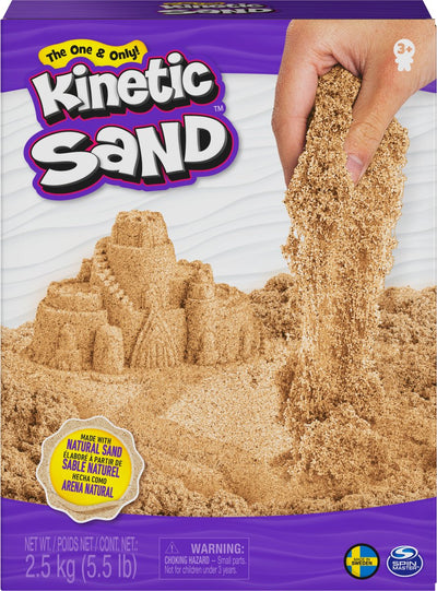 Kinetic sand - natuurlijk zand - 2,5 kg origineel - sensorisch speelgoed