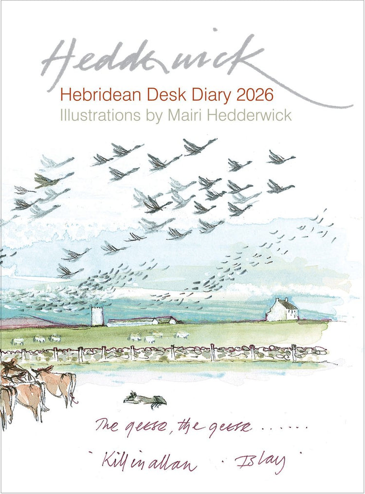 Hedderwick hebridean desk diary 2026