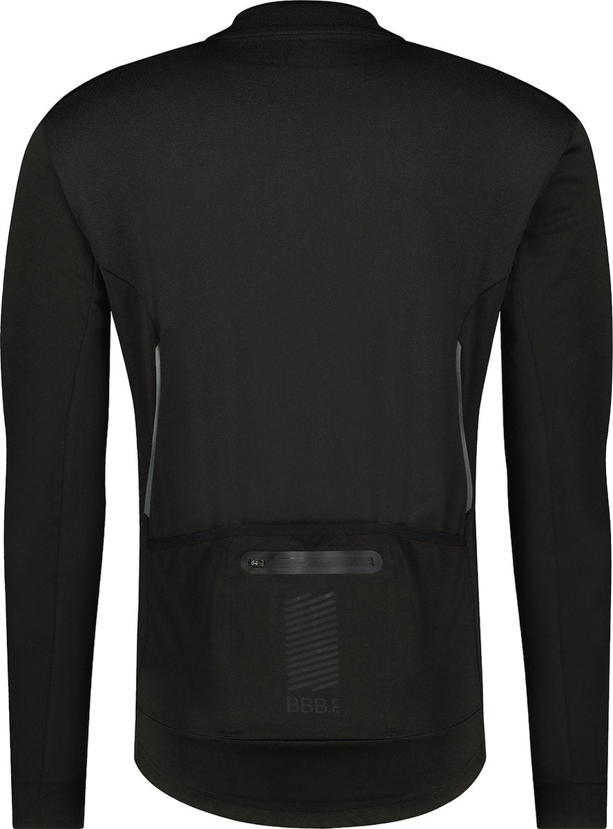 Bbb cycling triguard 3.0 fietsjas heren - drie-seizoenen wielren fietsjack heren - waterafstotend windjack - zwart - maat xxl - bbw-452