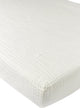Meyco baby uni hoeslaken wieg - pre-washed hydrofiel - offwhite - 40x80cm