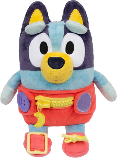 Moose bluey - aankleden spelen met pluchen baby bluey - knuffel