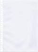 Kangaro showtas - a4 - pp - 23-gaats - 120 micron - transparant generfd - 50 stuks