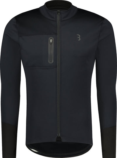 Bbb cycling coldguard fietsjack - winterjas - winddicht en waterafstotend - racefiets kleding - zwart - maat s - bbw-456