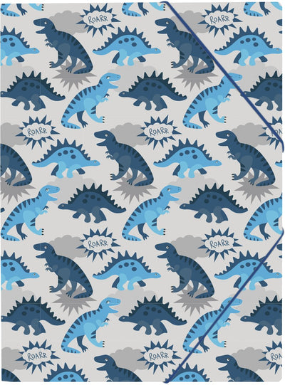 Ancor elastomap b'log dino a4 met elastiek en 3 flappen - an-128956