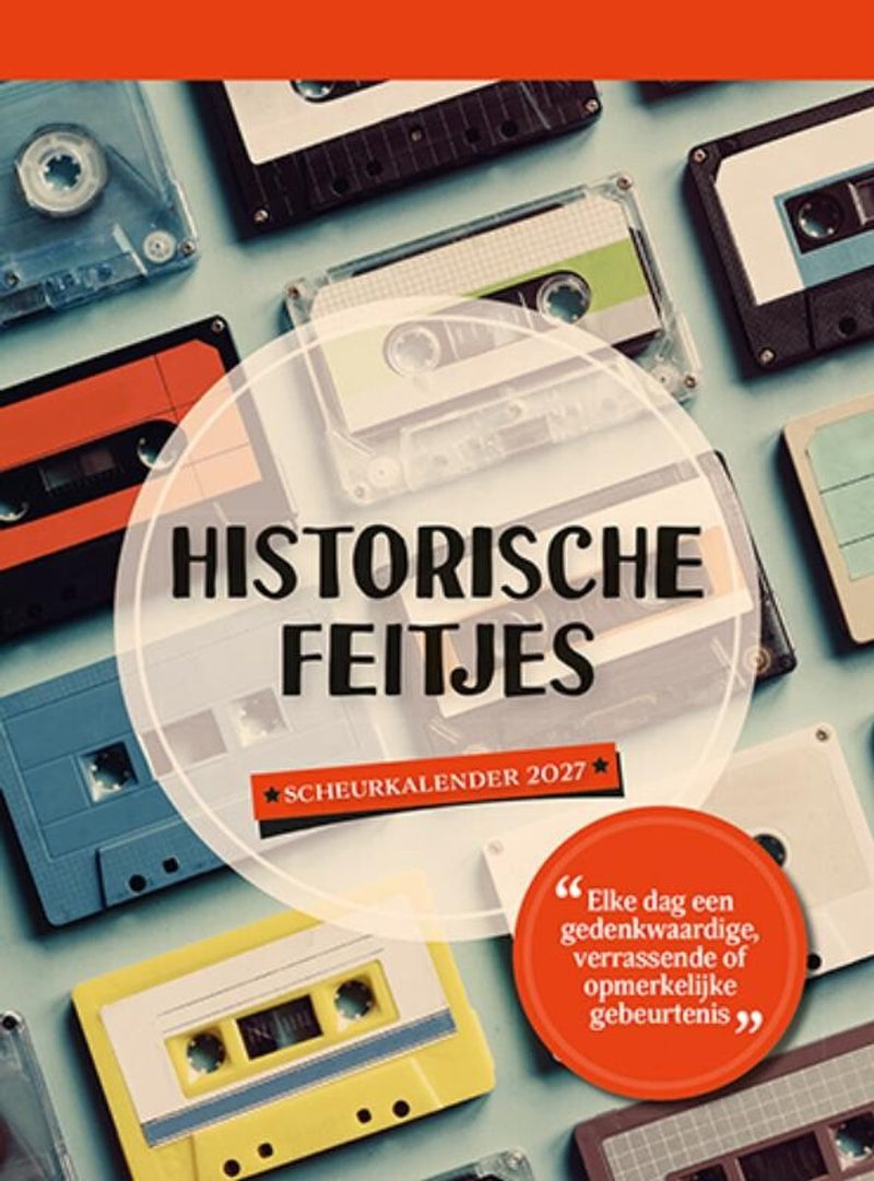 Scheurkalender 2027 historische feitjes