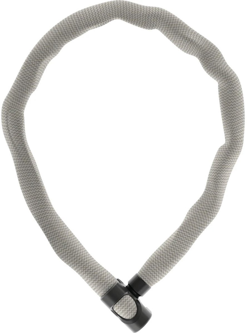 Abus fietsslot kettingslot - ivera chain 7210 color - security level 8 - beige - 110 cm - geschikt voor elektrische fietsen en stadsfietsen