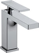 Hansgrohe tecturis e - wastafelkraan - ééngreeps bediening - met trekwaste - 110mm maat - chroom