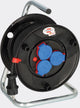 Brennenstuhl kabelhaspel ak 240 zwart 20meter h05rr-f 3g1,5