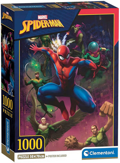 Clementoni legpuzzel spiderman - 1000st.