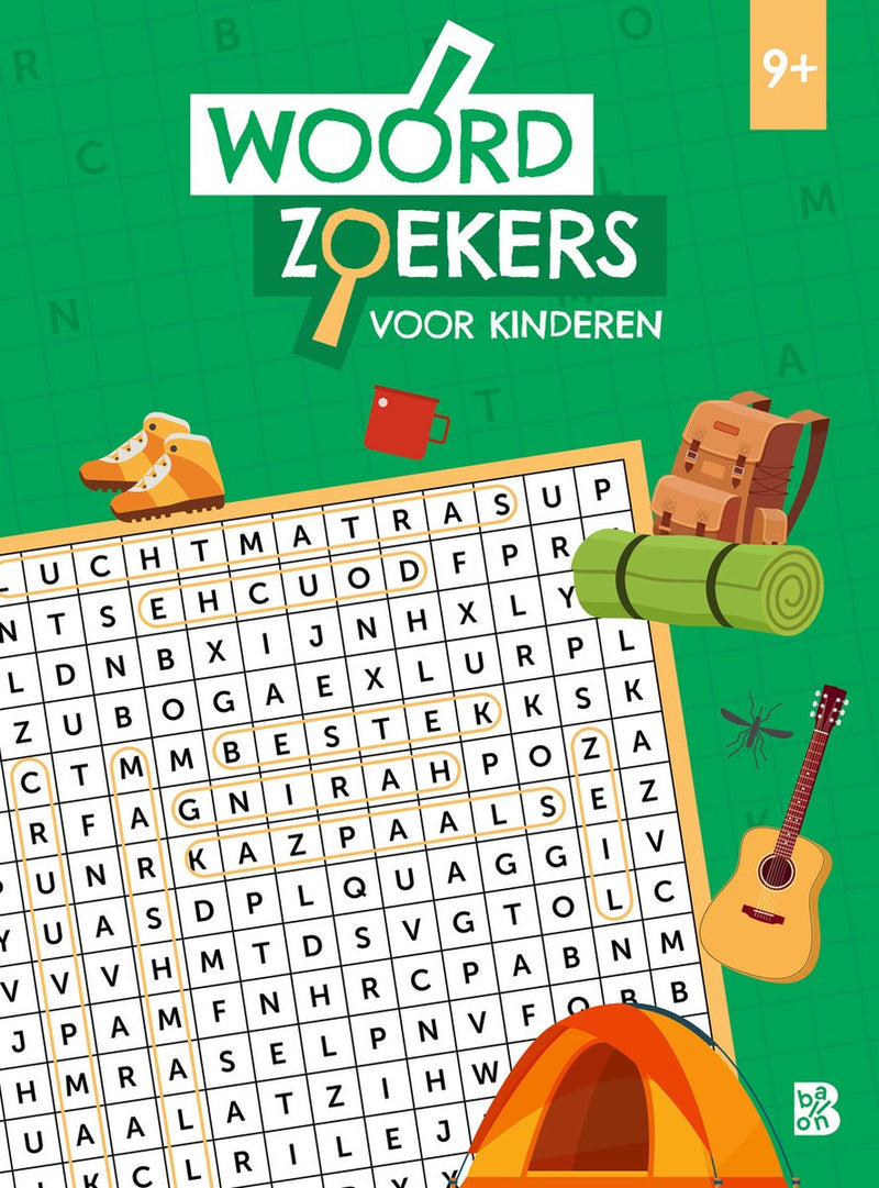 Ballon kids woordzoekers - kinderen - 9+ - woordzoeker kinderen
