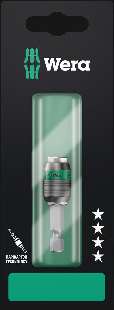Wera 889 4 1 k rapidaptor universele bithouder, 1 4 duim x 50 mm - 1 stuk(s) - 05073421001