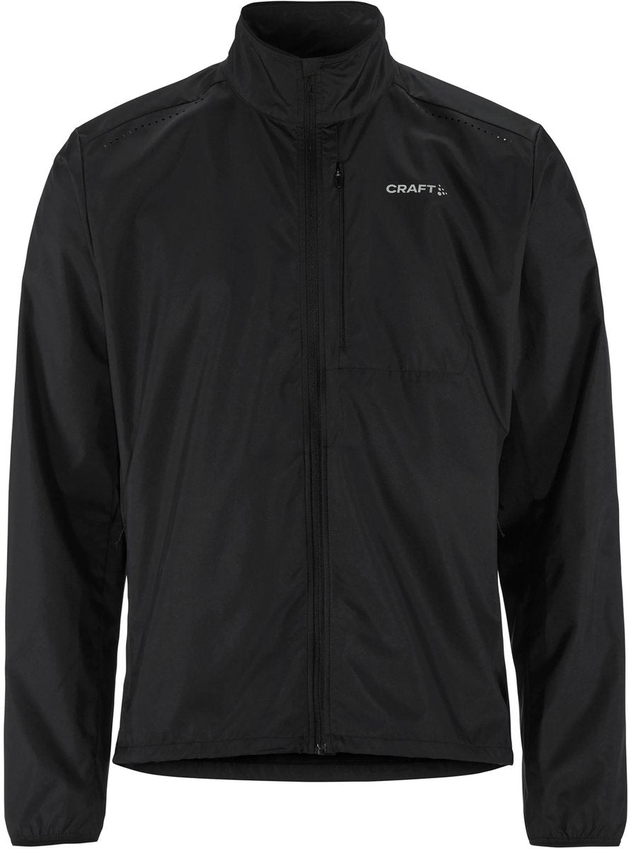 Craft essence wind jacket 2 m heren sportvest - zwart