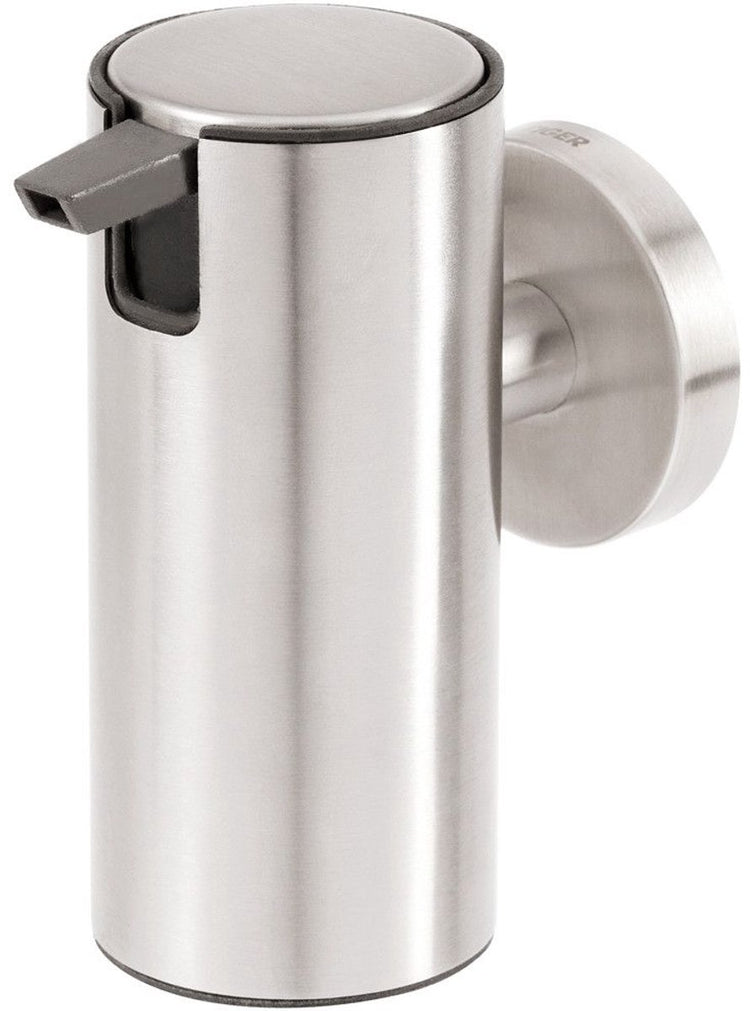 Tiger boston - zeepdispenser wandmontage 75 ml - zonder boren - boren of lijmen - rvs gepolijst