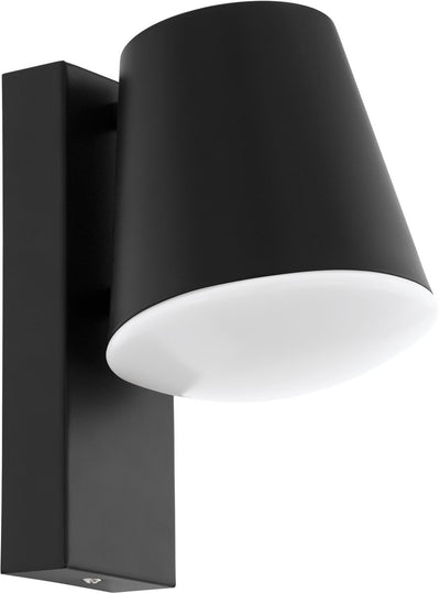 Eglo caldiero wandlamp buiten - e27 - 24 cm - antraciet wit