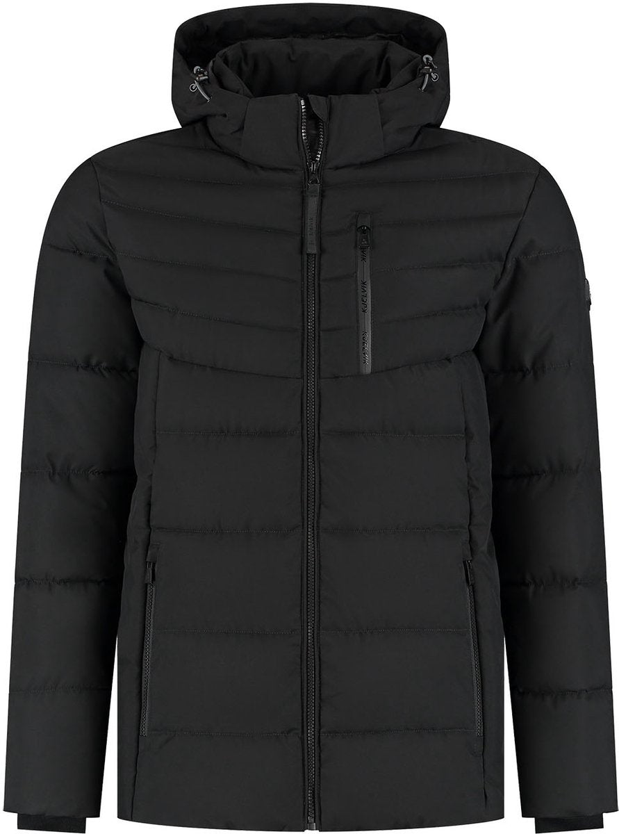 Kjelvik hesse xg heren outdoorjas - black