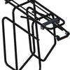 achterdrager met tasafhouders 28 inch staal zwart