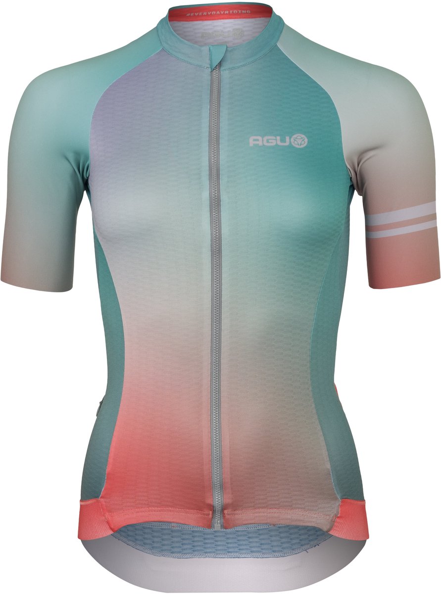 Agu gradient fietsshirt performance - dames fietsshirt - multicoulor - maat s