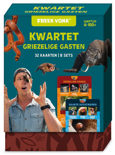 Imagebooks freek vonk griezelige dierenkwartet