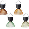 Lumineo solar hanglampje kunststof ø8cmx10cm