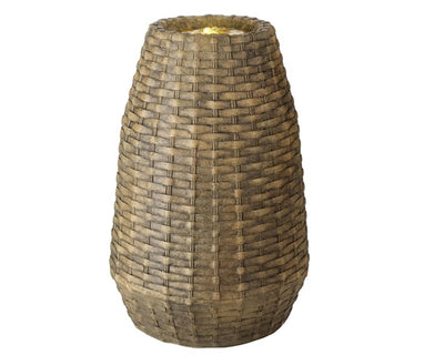Lumineo led fontein wicker 35x50cm buiten