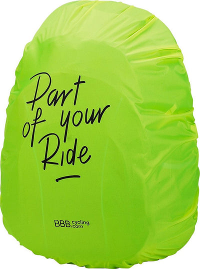 Bbb cycling bbb bsb-96 raincover regenhoes voor tas - universeel - neon geel