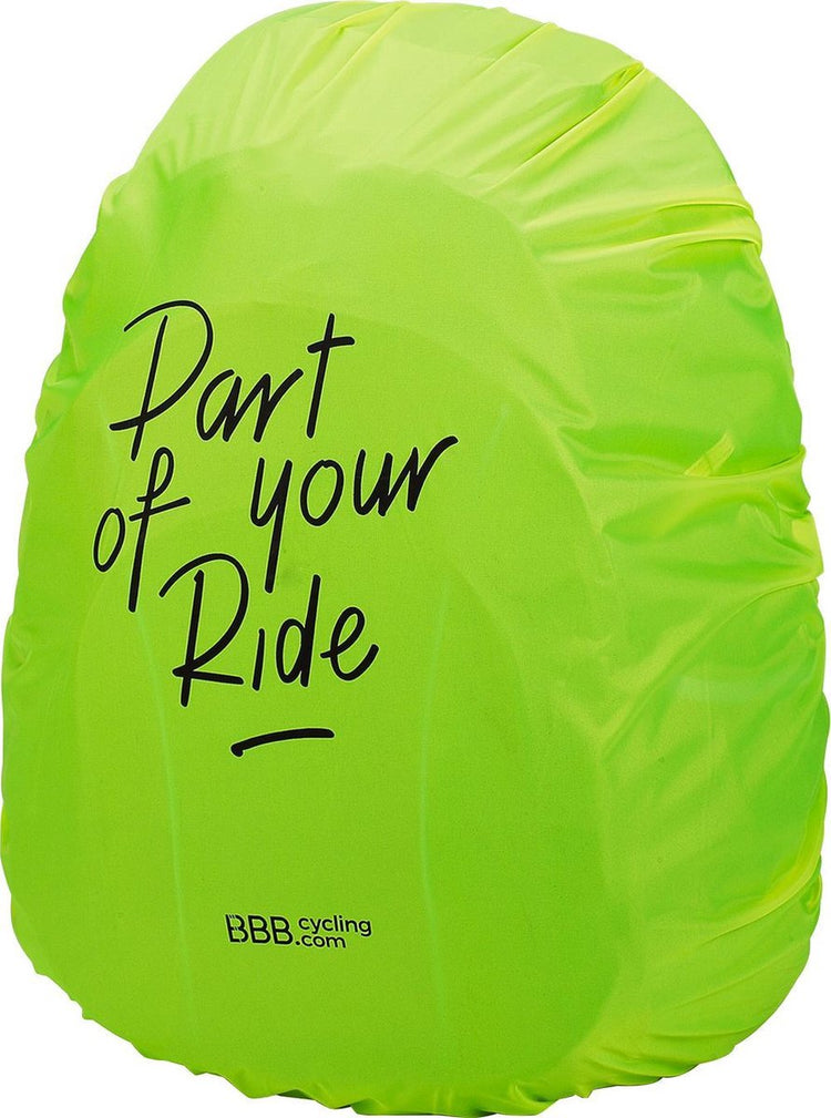 Bbb cycling bbb bsb-96 raincover regenhoes voor tas - universeel - neon geel