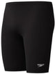 Speedo endurance+ logo jammer heren - strakke zwembroek heren - chloorbestendige zwembroek mannen - kleurvaste sportzwembroek heren - zwart wit - xs