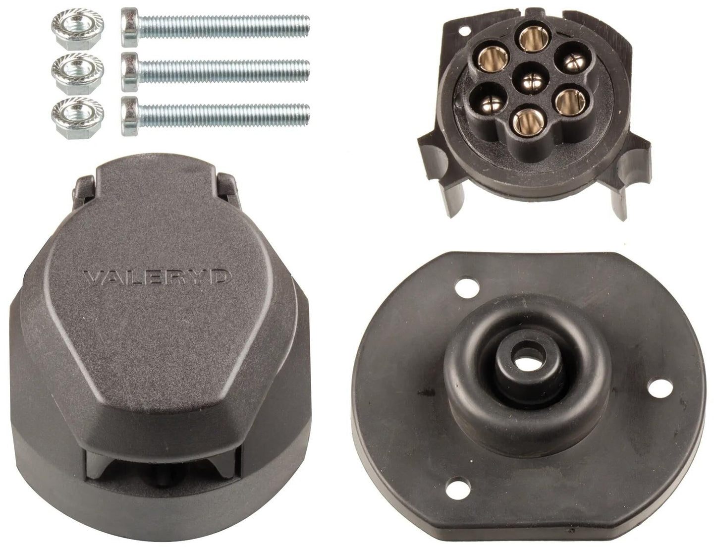Valeryd steckdose 7-pin socket outlet plastic
