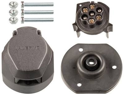 Valeryd steckdose 7-pin socket outlet plastic