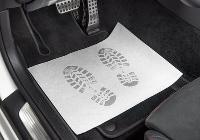 Serwo automotive wegwerpdeurmat krepppapier footwell protector 500 pc serwo