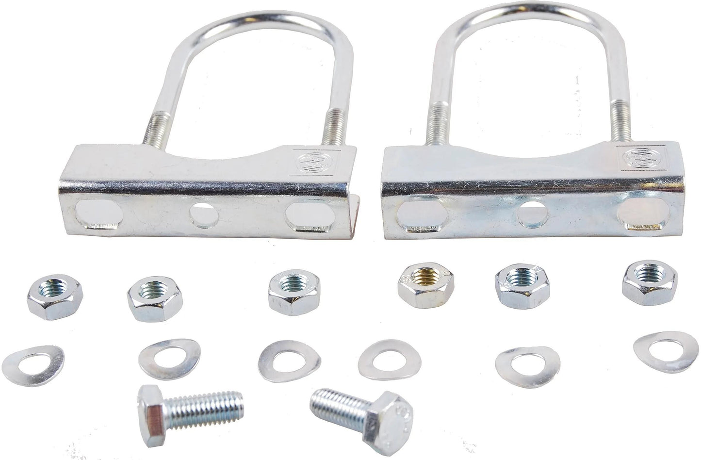 Bünte klemmhalterbefestigung support wheel holder galvanized 2 pieces