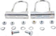 Bünte klemmhalterbefestigung support wheel holder galvanized 2 pieces