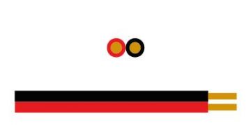 Enzo luidsprekersnoer 2 x 0,5 gmm rood zwart - 1394519