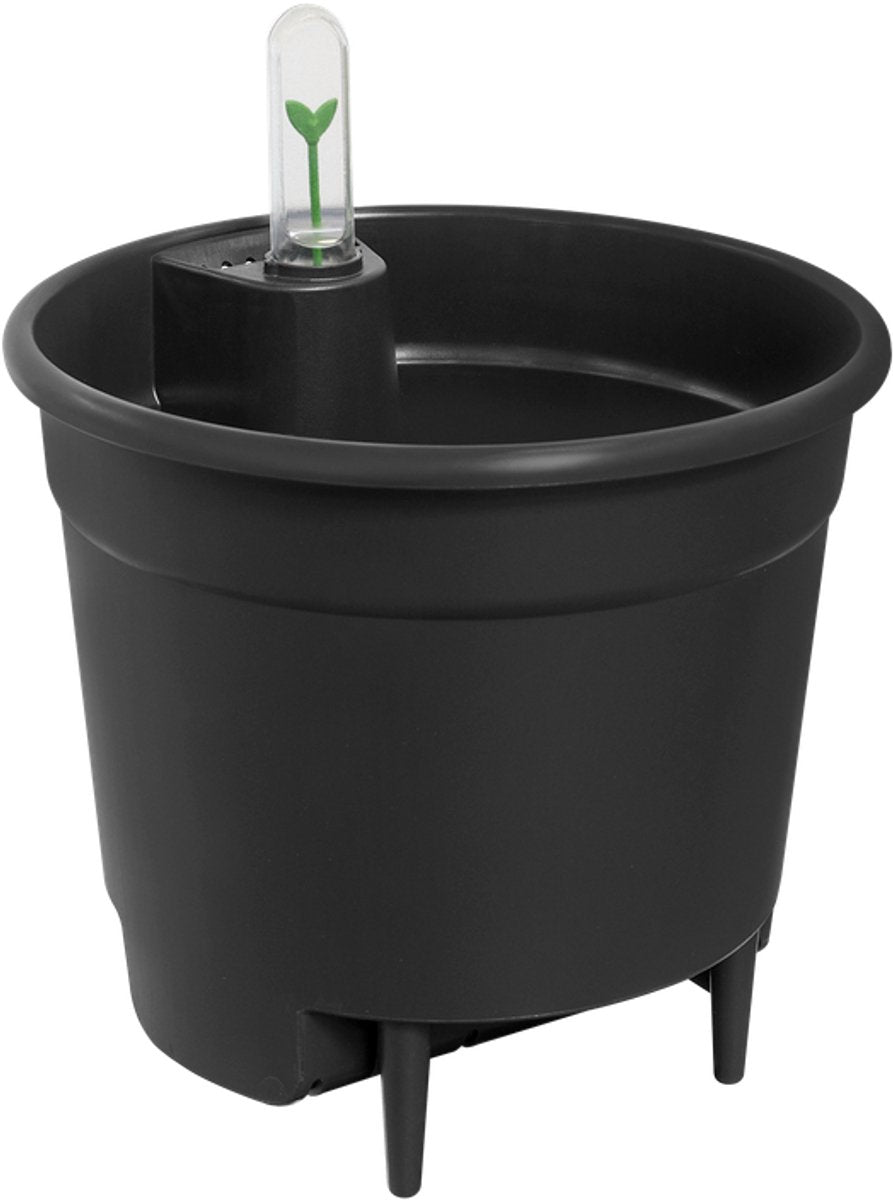 Elho self-watering insert 33 - binnenpot met watermeter - ø 33.3 x h 30.7 cm - living black