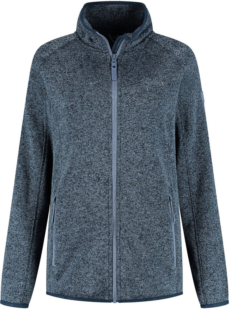 Kjelvik outdoorvest birte donkerblauw